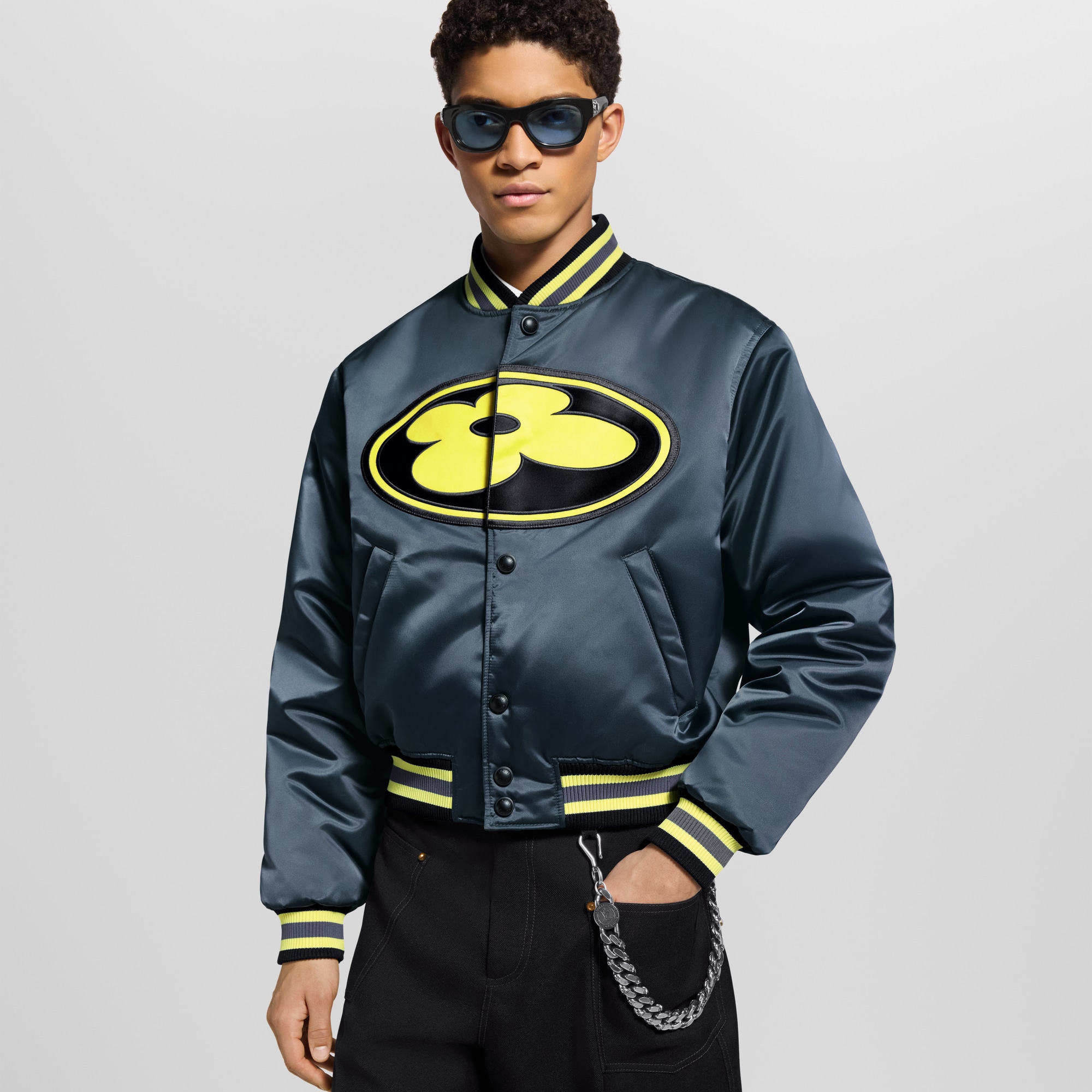 Satin Baseball Blouson - Ready-to-Wear | LOUIS VUITTON